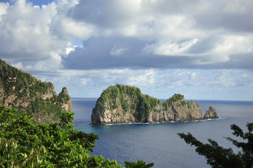 Pola Island in Vai'ava Strait.